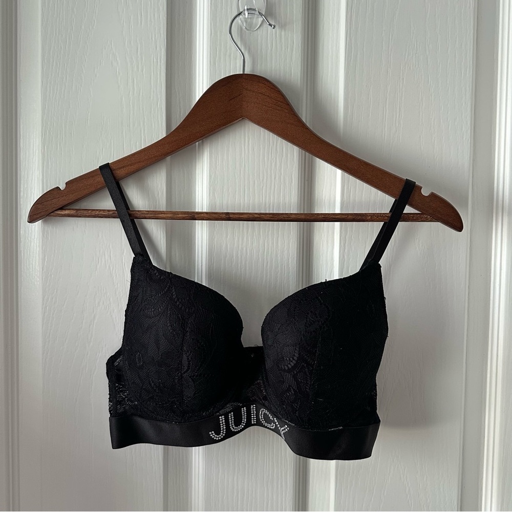 Juicy Couture Elegant Black Bra